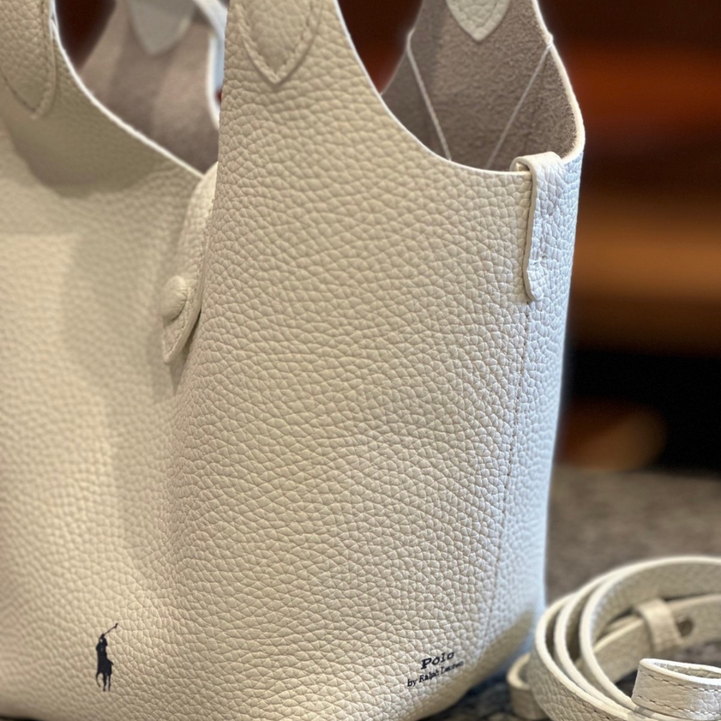 POLO PLAY SMALL LEDER TOTE & CROSSBODY BAG