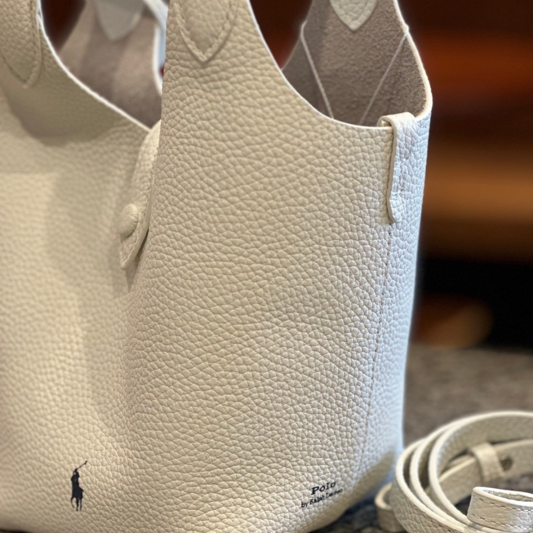 POLO PLAY SMALL LEDER TOTE & CROSSBODY BAG