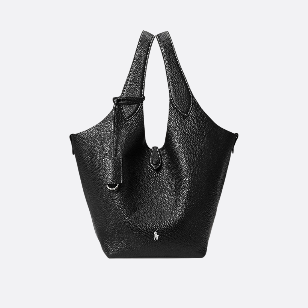 POLO PLAY SMALL LEDER TOTE & CROSSBODY BAG