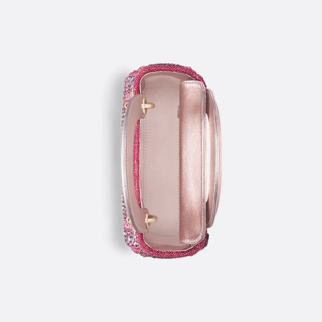 LADY DIOR MINI MIT PERLEN