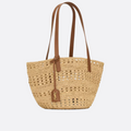 YVES SAINT LAURENT HANDTASCHE AUS RAFFIA