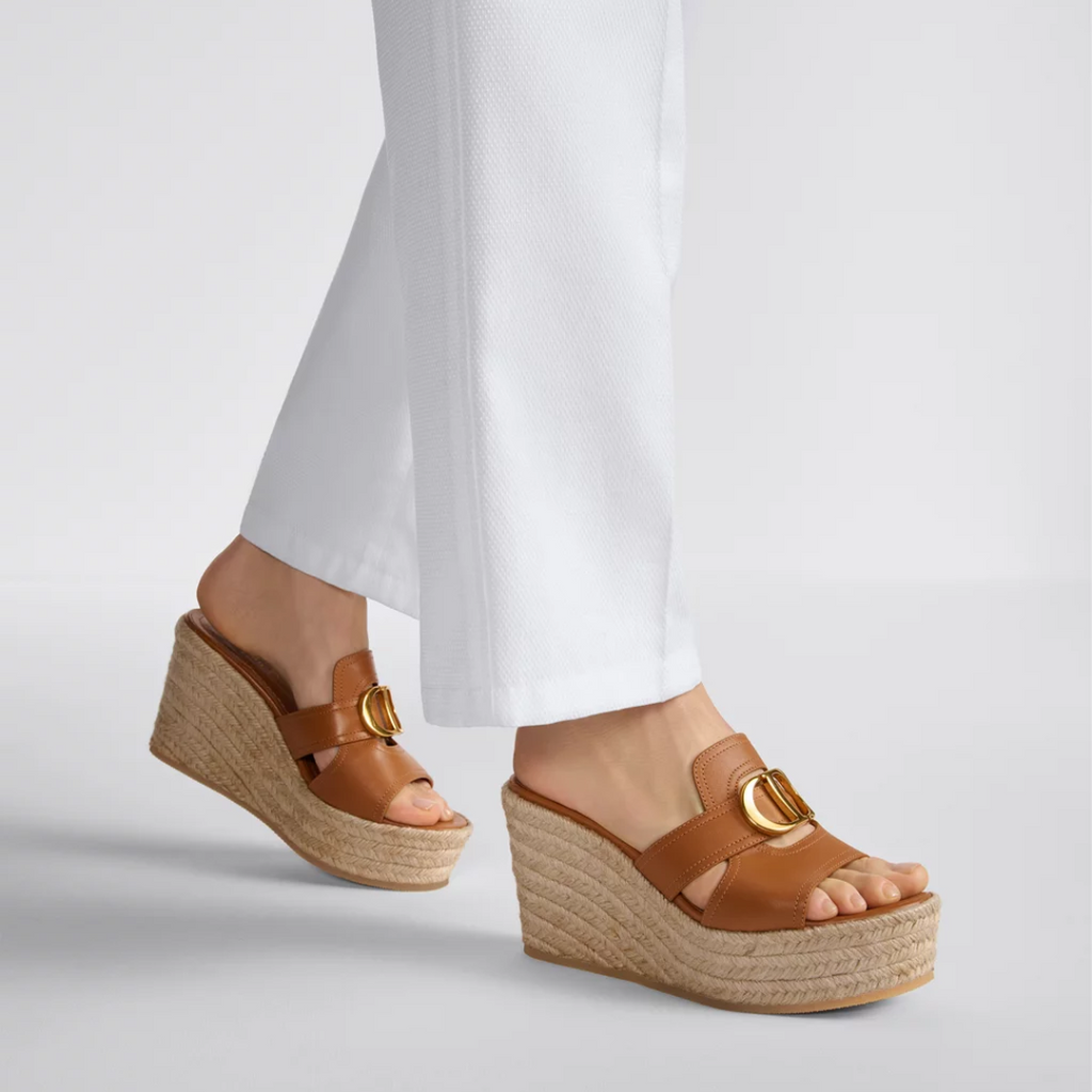 DIOR BOBBY MEDIUM TASCHE UND 30 MONTAIGNE WEDGE SANDALEN SET