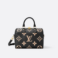 LOUIS VUITTON SPEEDY BANDOULIÈRE 25 EMPREINTE TASCHE SCHWARZ