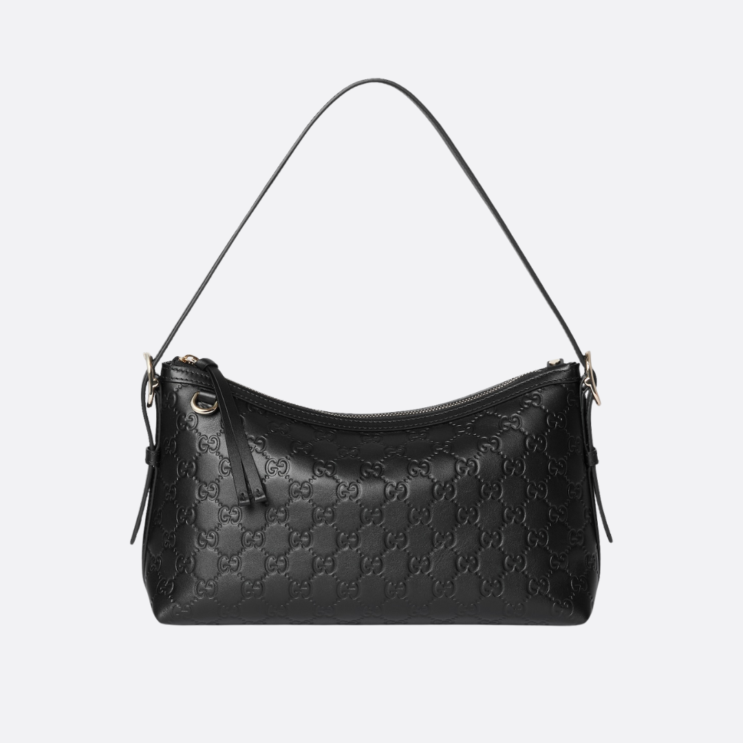 GUCCI – MITTLERE SCHULTERTASCHE MIT GG-EMBLEM