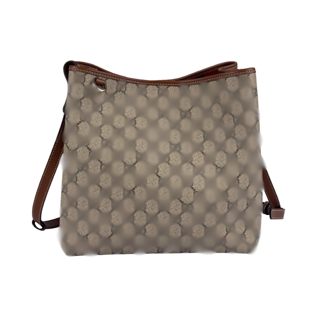 GUCCI – MEDIUM BUCKET BAG WITH GG EMBLEM