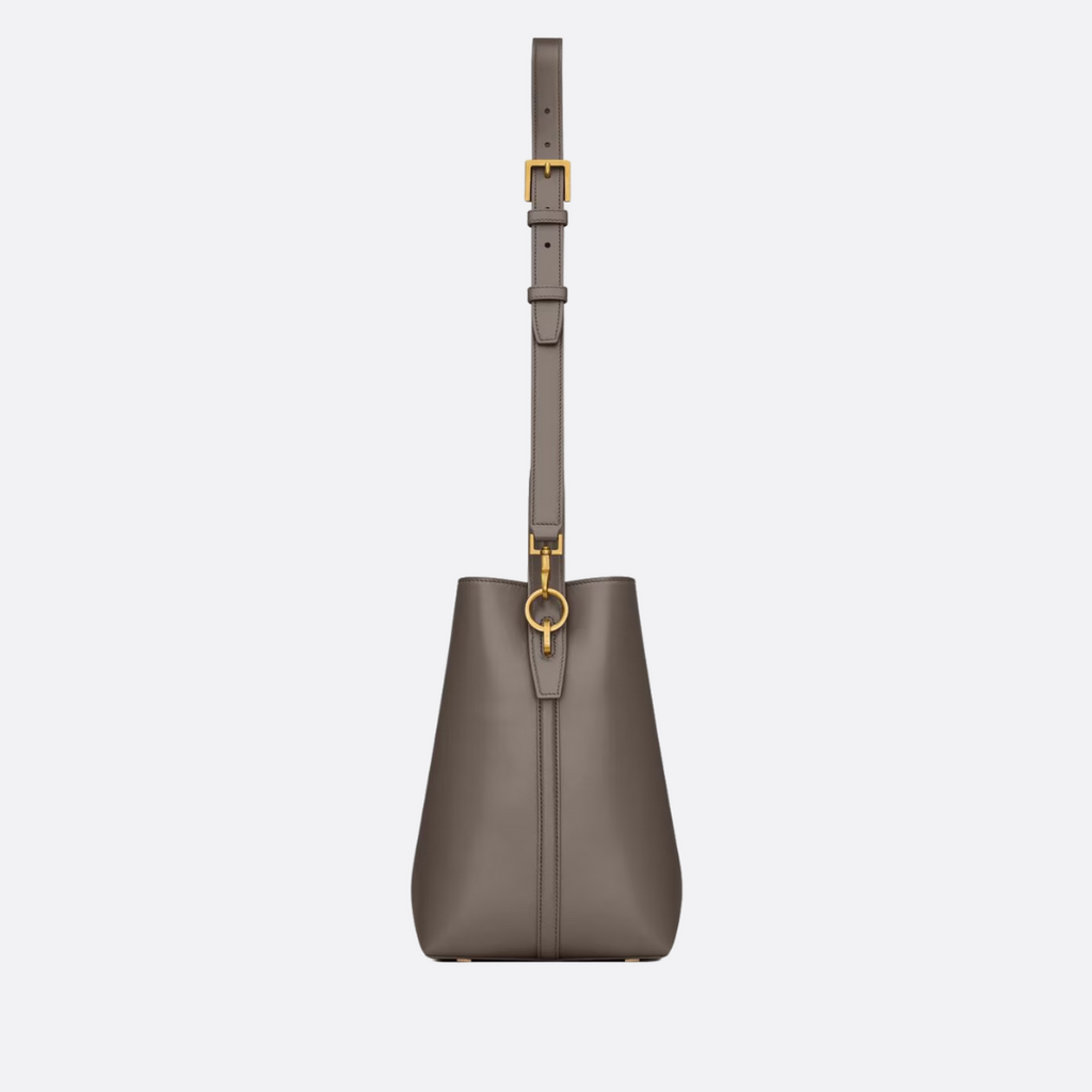 SAINT LAURENT LE 37 BEUTELTASCHE AUS GLÄNZENDEM LEDER