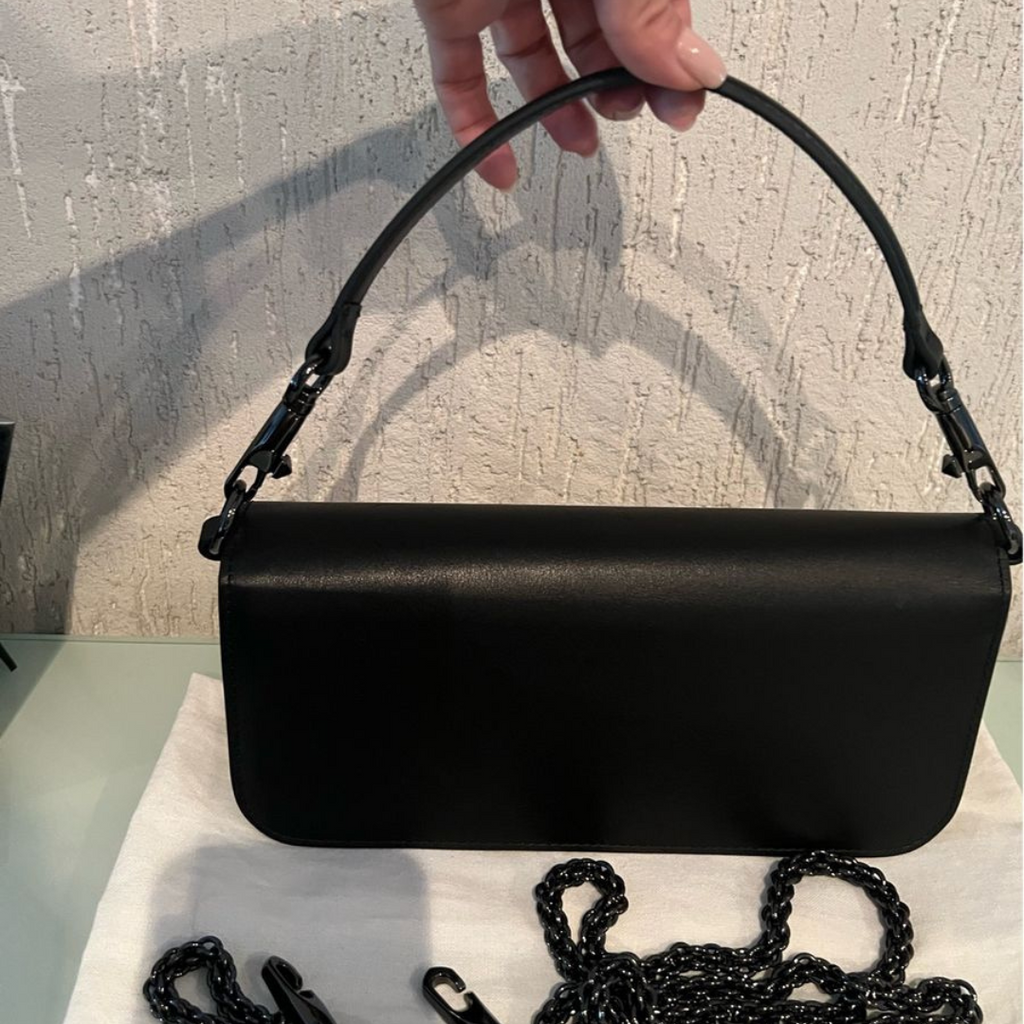 VALENTINO GARAVANI LOCÒ SMALL SCHULTERTASCHE MIT JEWEL LOGO
