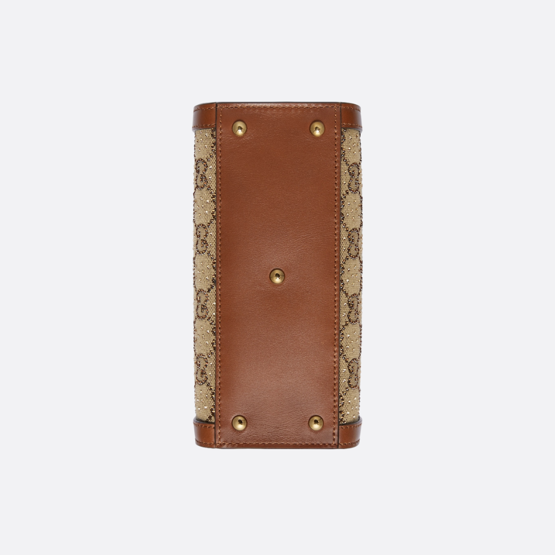 GUCCI DIANA SMALL TASCHE MIT KRISTALLEN