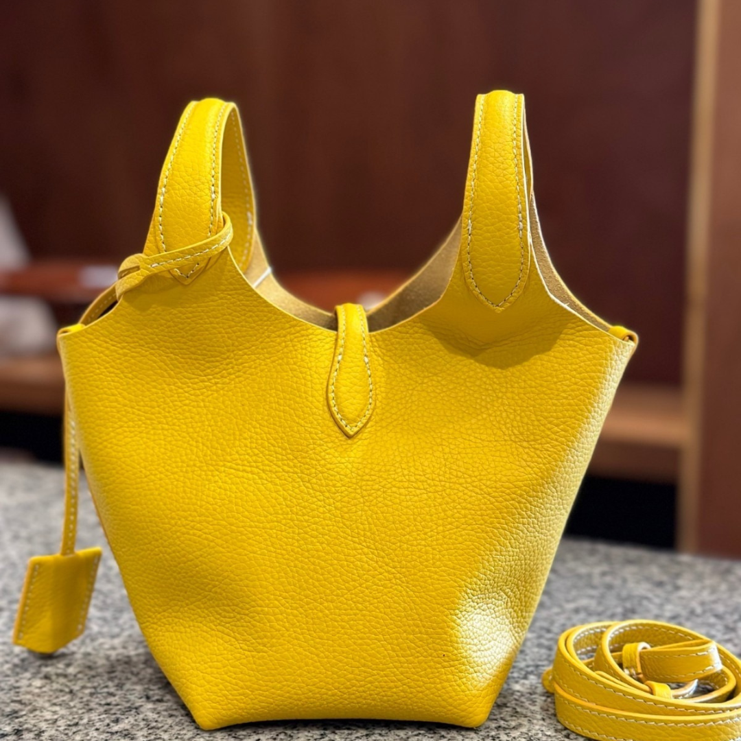 POLO PLAY SMALL LEDER TOTE & CROSSBODY BAG