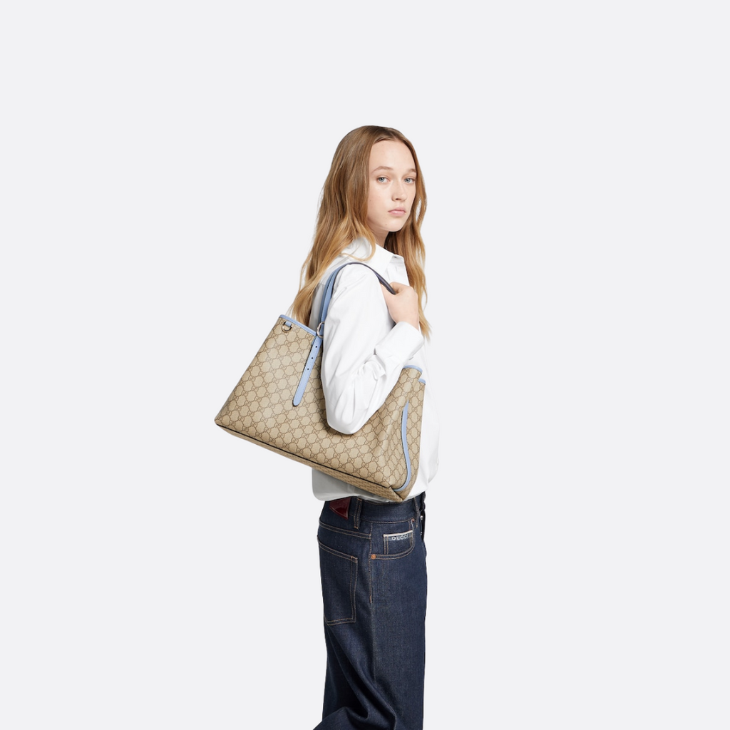 GROSSER GG-EMBLEM-SHOPPER VON GUCCI