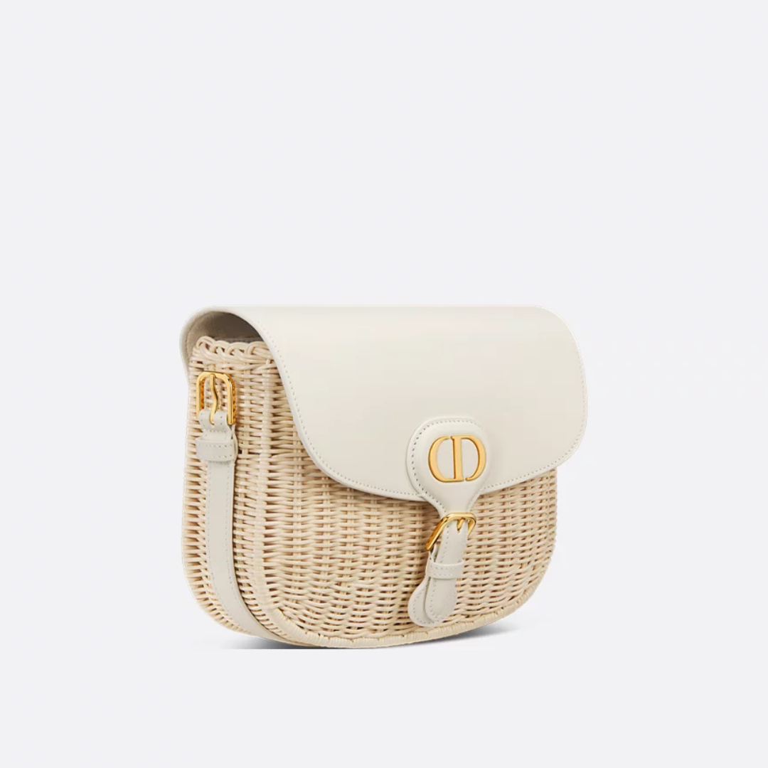 DIOR BOBBY MEDIUM TASCHE UND 30 MONTAIGNE WEDGE SLIDE SET