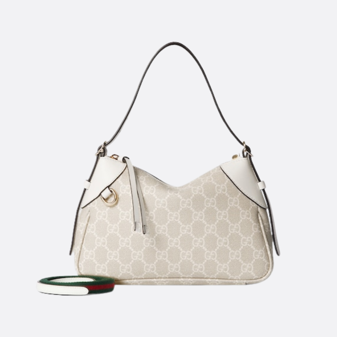 GUCCI – KLEINE SCHULTERTASCHE MIT GG-EMBLEM