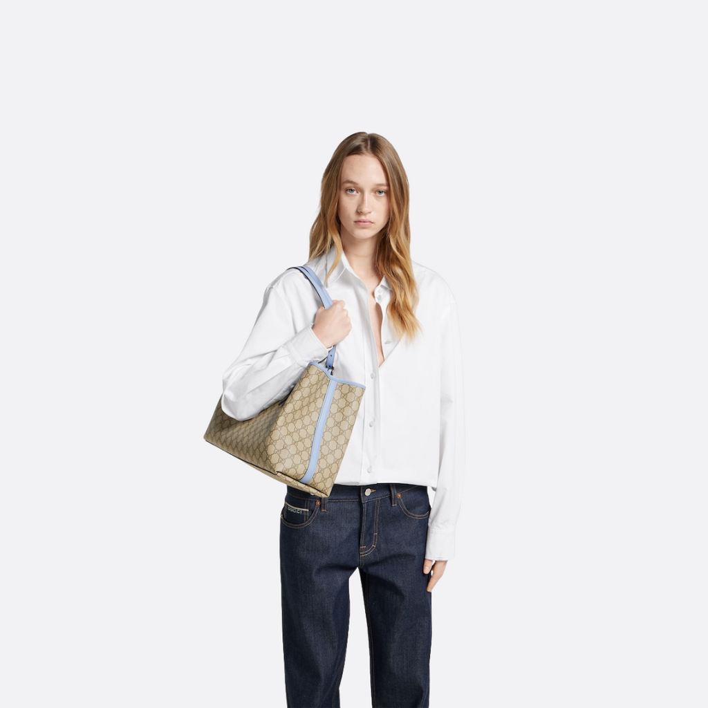 GROSSER GG-EMBLEM-SHOPPER VON GUCCI