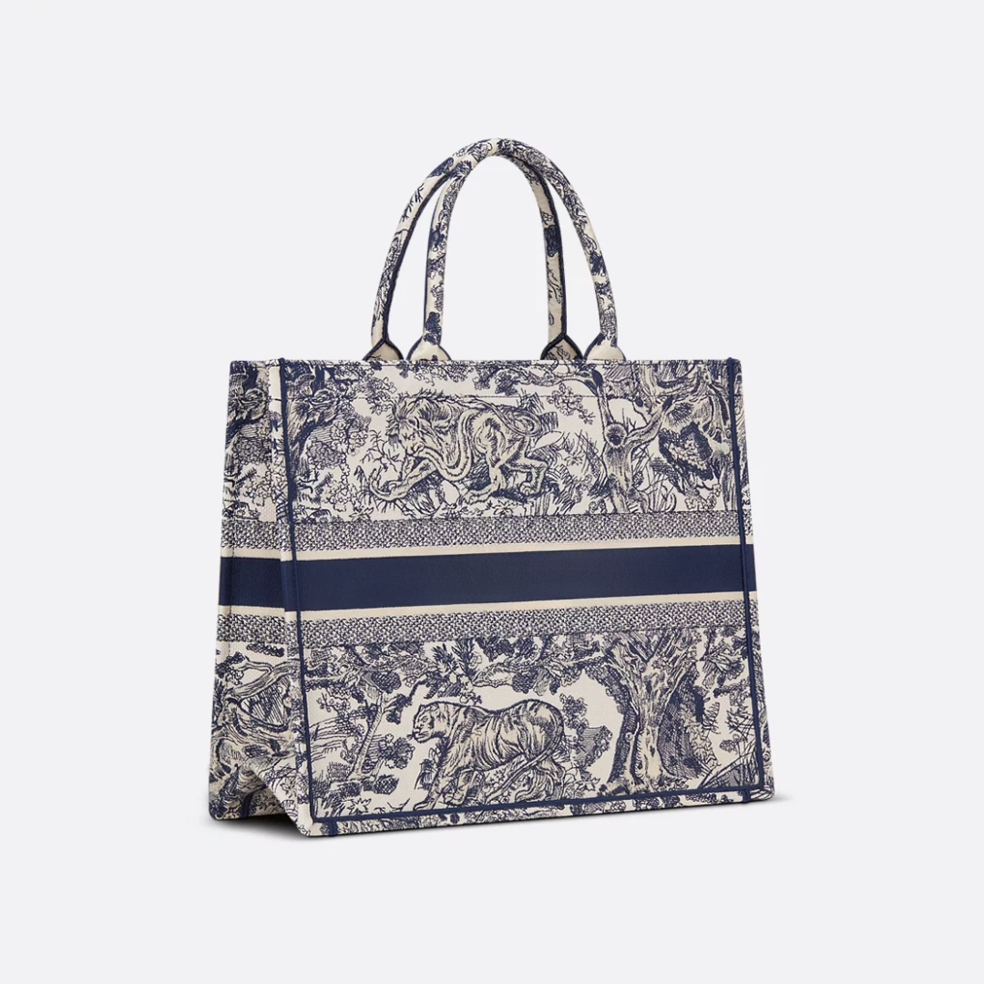 LARGE DIOR BOOK TOTE BAG