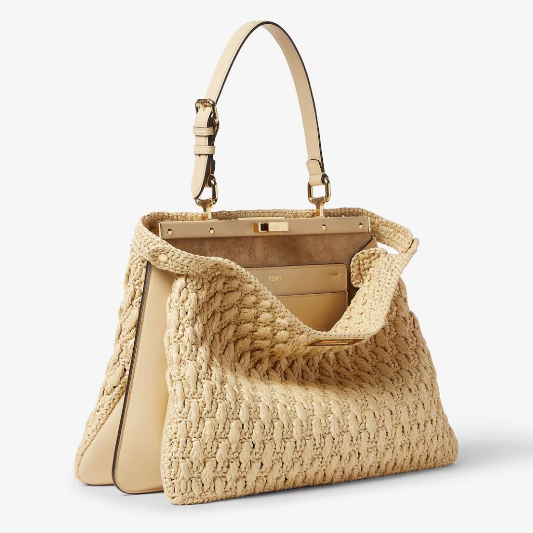 FENDI GROSSE WEICHE HANDTASCHE