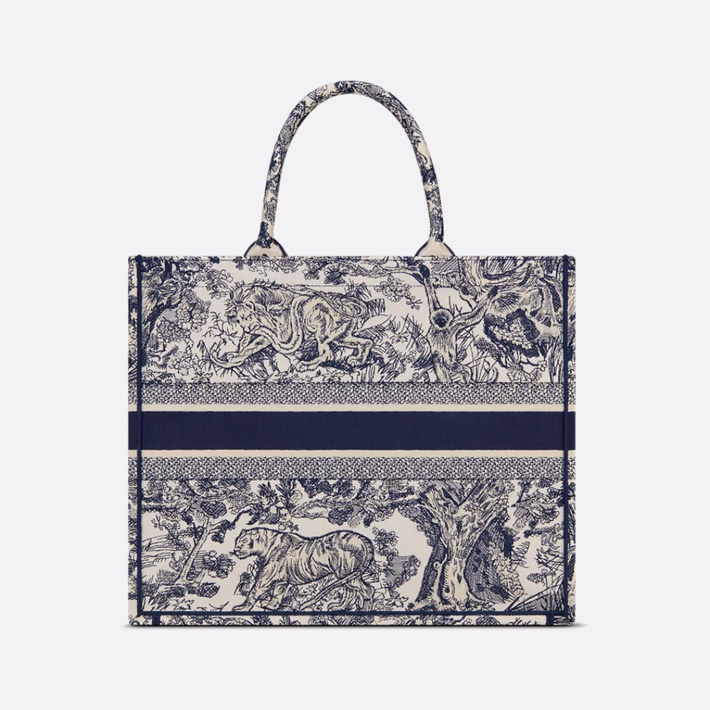 LARGE DIOR BOOK TOTE BAG