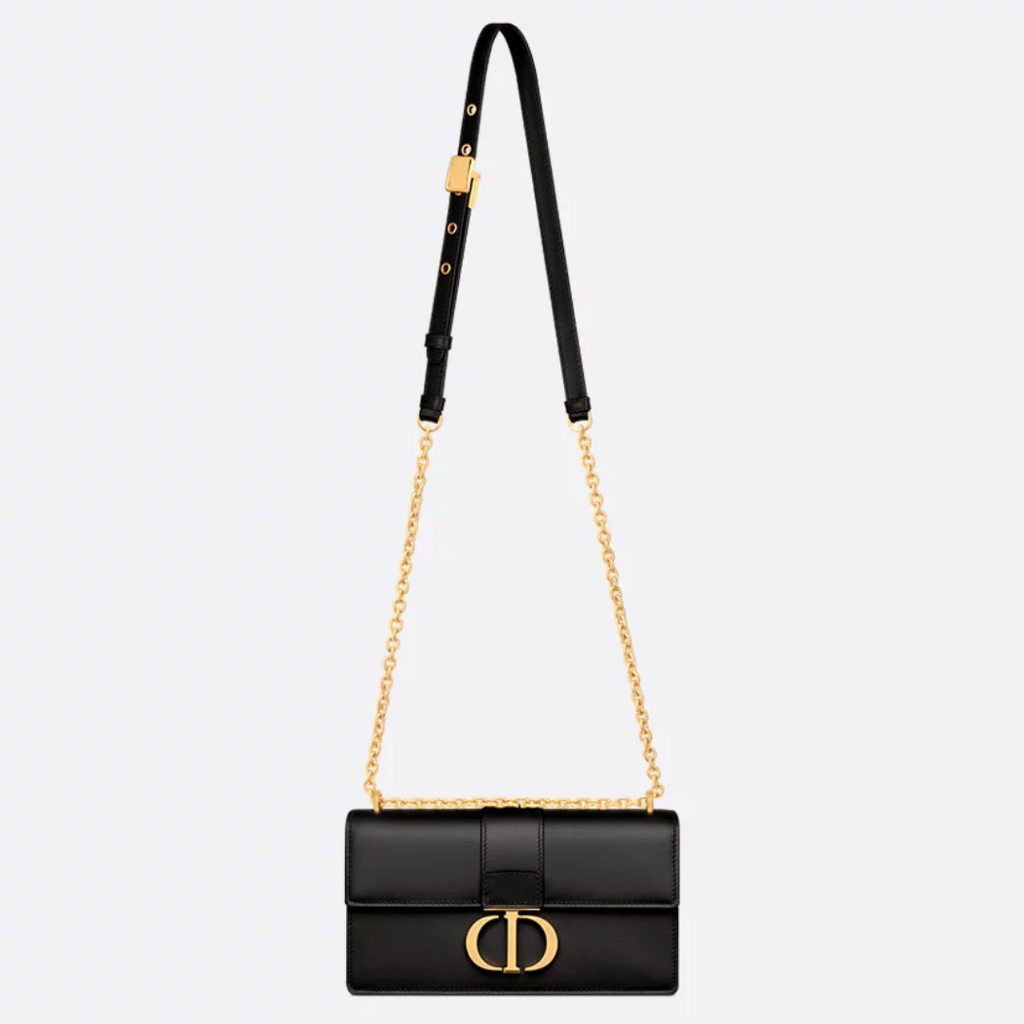 DIOR 30 MONTAIGNE EAST-WEST TASCHE MIT KETTE