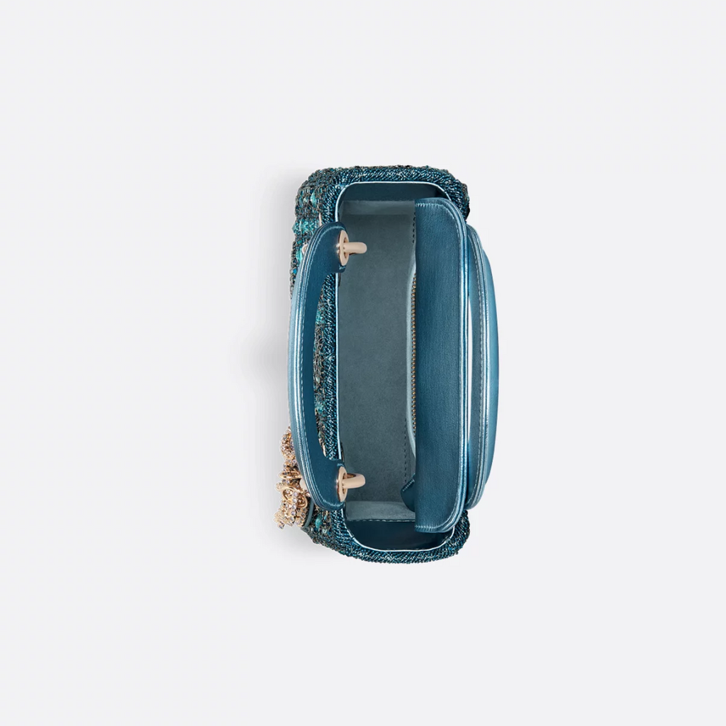 LADY DIOR MINI MIT PERLEN