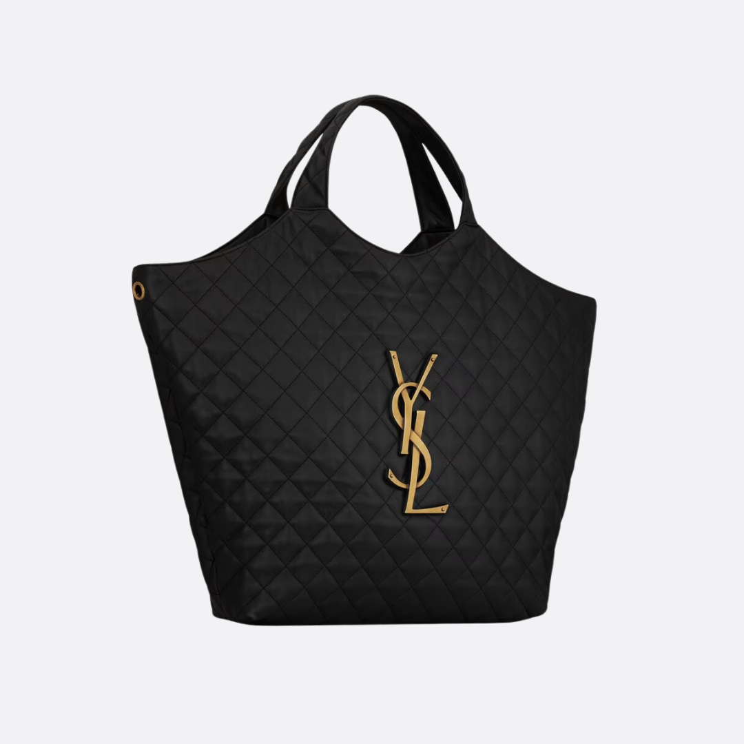 SAINT LAURENT ICARE HANDTASCHE AUS GESTEPPTEM LAMMLEDER