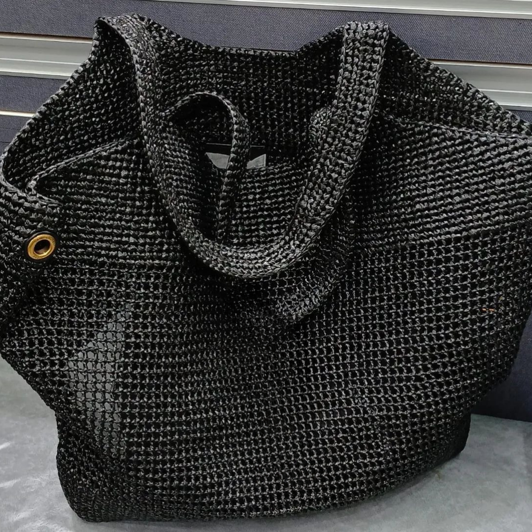 ICARE BAG IN RAFFIA