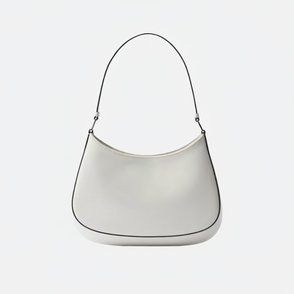 PRADA CLEO SHOULDER BAG IN BRUSHED LEATHER