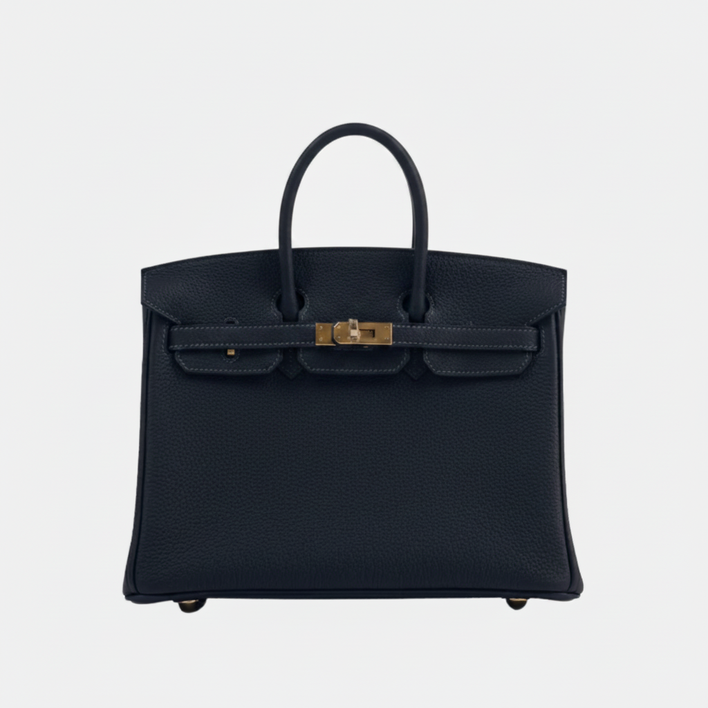 HERMÈS BIRKIN 25 HSS BAG IN CRAIE / GRIS TOURTERELLE TOGO LEATHER