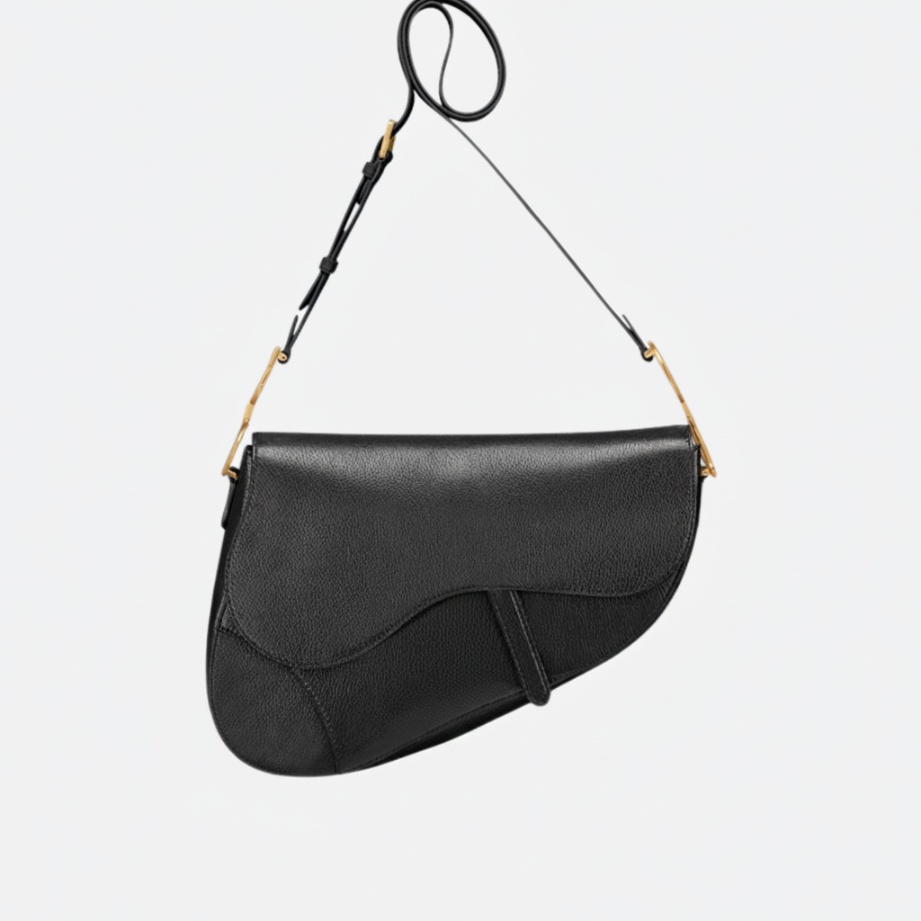 DIOR LARGE SOFT SADDLE HANDBAG WITH STRAP