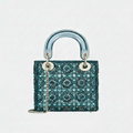 LADY DIOR MINI WITH PEARLS