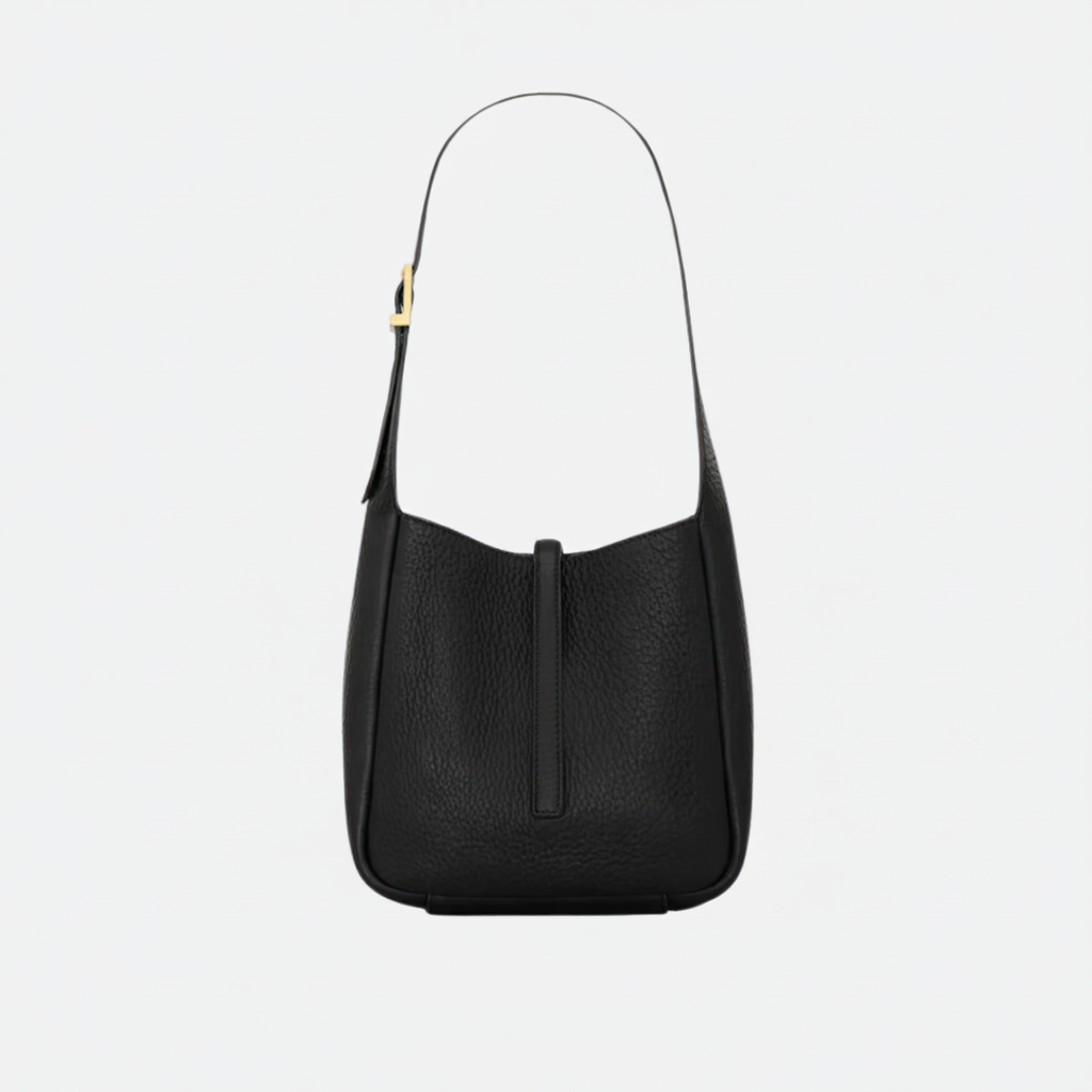 YVES SAINT LAURENT SMALL HANDBAG IN GRAINED LEATHER