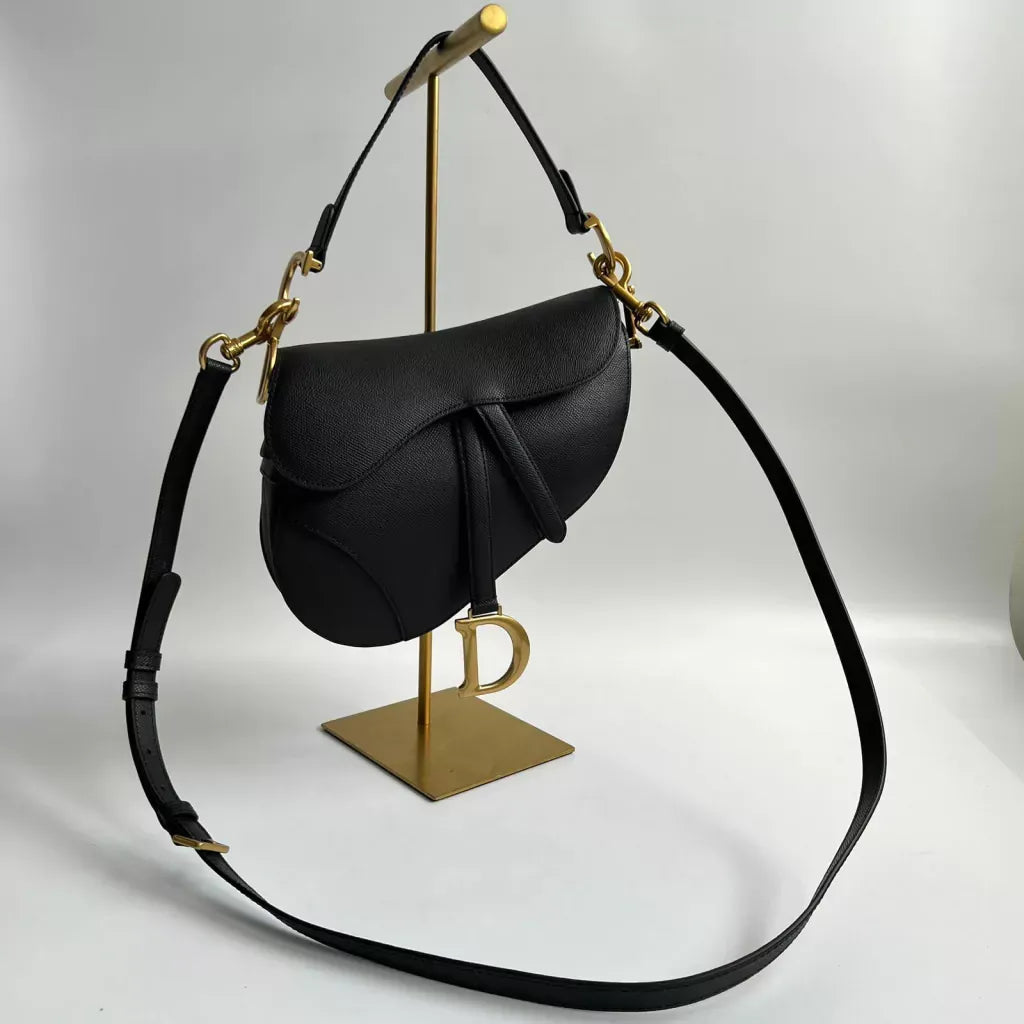DIOR LARGE SOFT SADDLE HANDTASCHE MIT RIEMEN