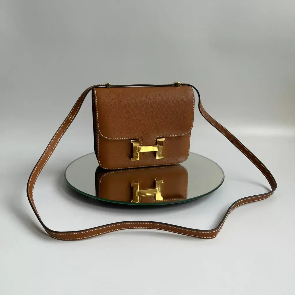 HERMÈS CONSTANCE 18 HANDTASCHE AUS EPSOM LEDER