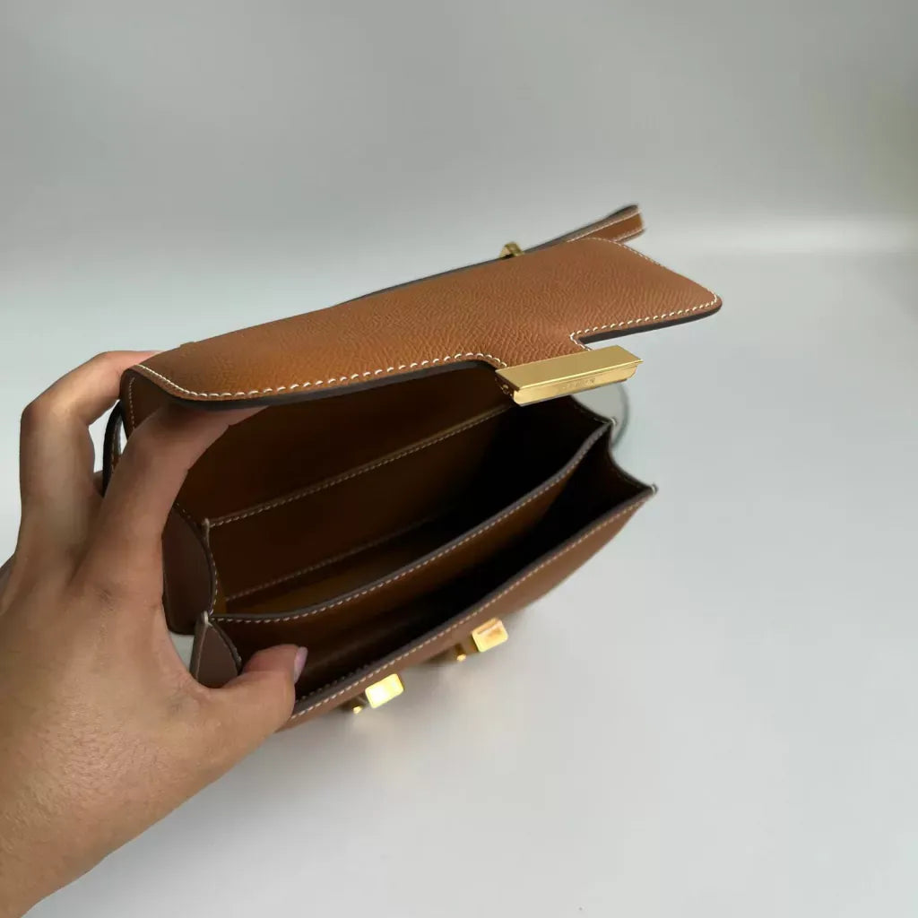 HERMÈS CONSTANCE 18 HANDTASCHE AUS EPSOM LEDER