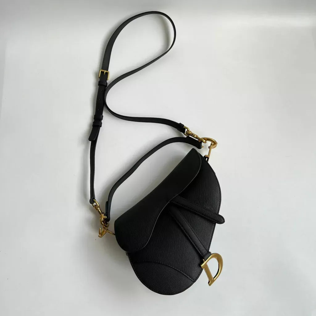 DIOR LARGE SOFT SADDLE HANDTASCHE MIT RIEMEN