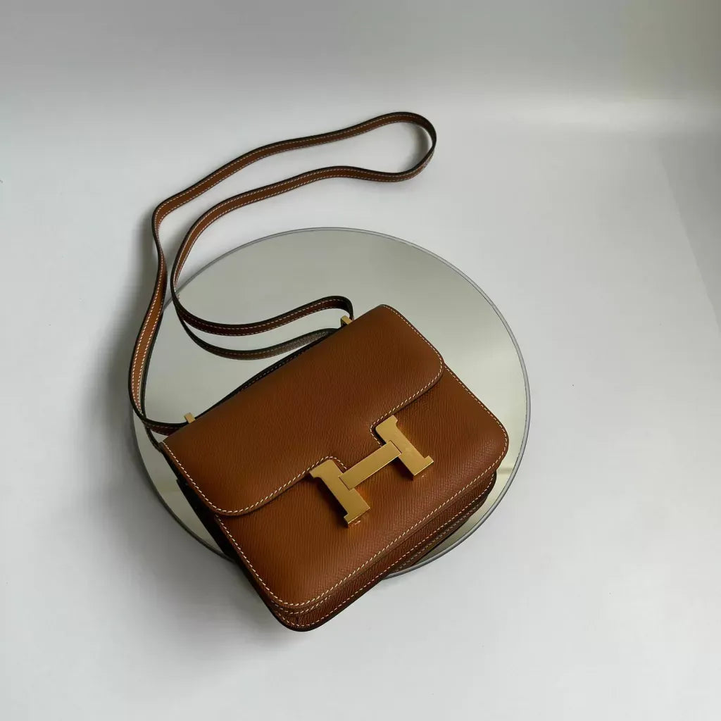 HERMÈS CONSTANCE 18 HANDTASCHE AUS EPSOM LEDER