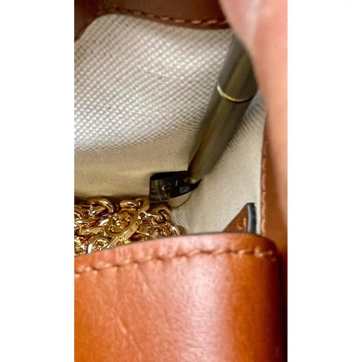 GUCCI DIANA SMALL TASCHE MIT KRISTALLEN