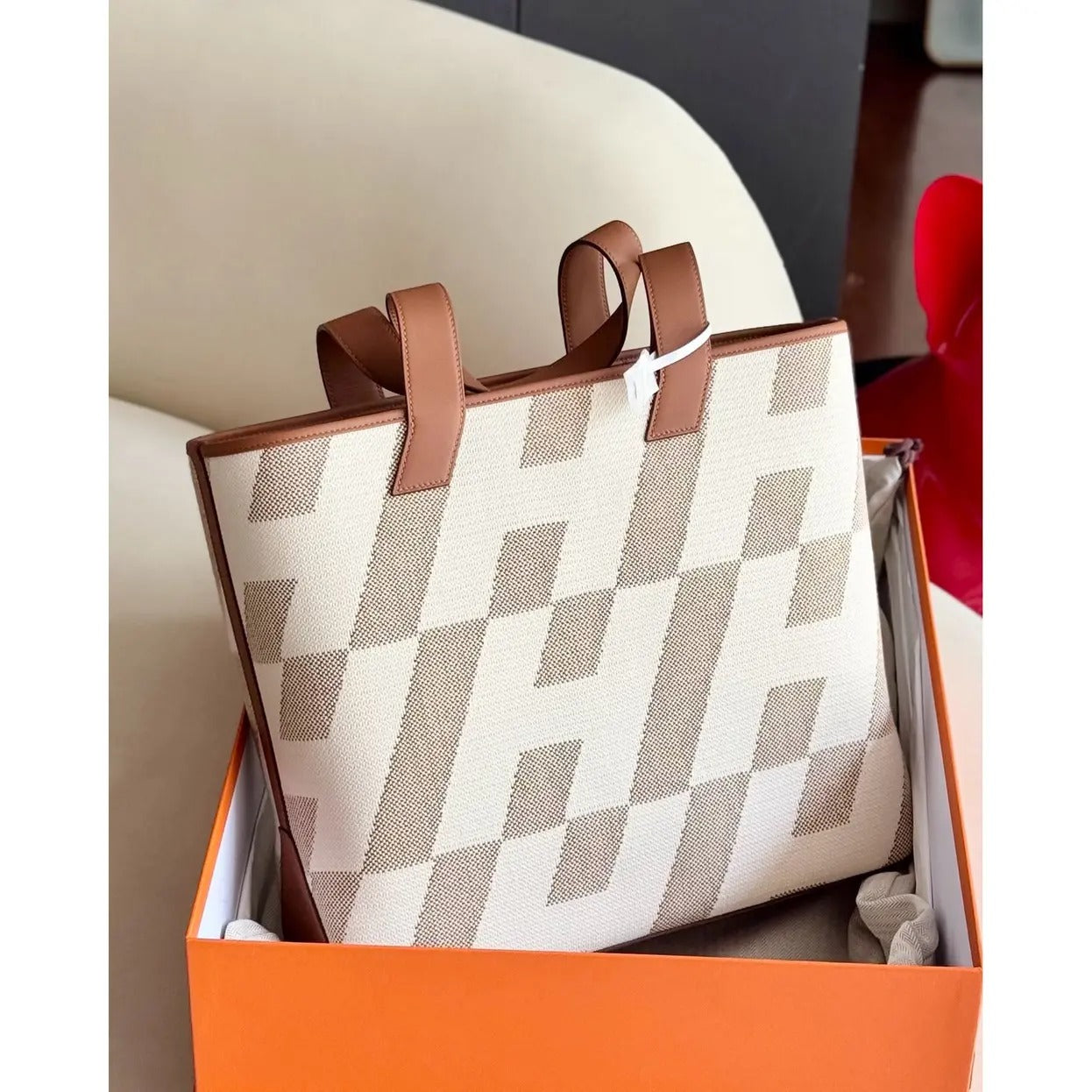 SCHRÄGE H-EINKAUFSTASCHE 40 VON HERMÈS