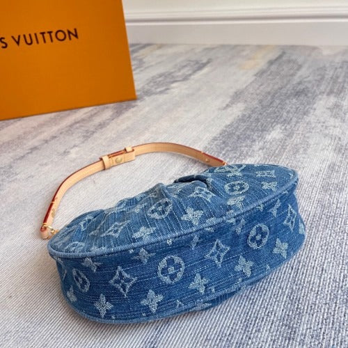 LOUIS VUITTON HANDTASCHE AUS MONOGRAMM DENIM