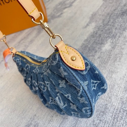 LOUIS VUITTON HANDTASCHE AUS MONOGRAMM DENIM