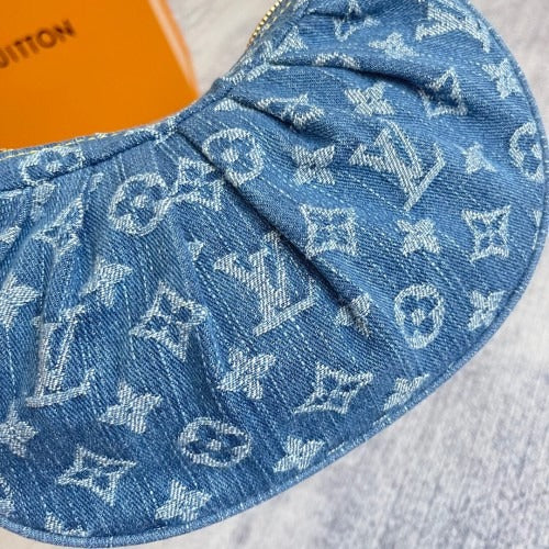 LOUIS VUITTON HANDTASCHE AUS MONOGRAMM DENIM