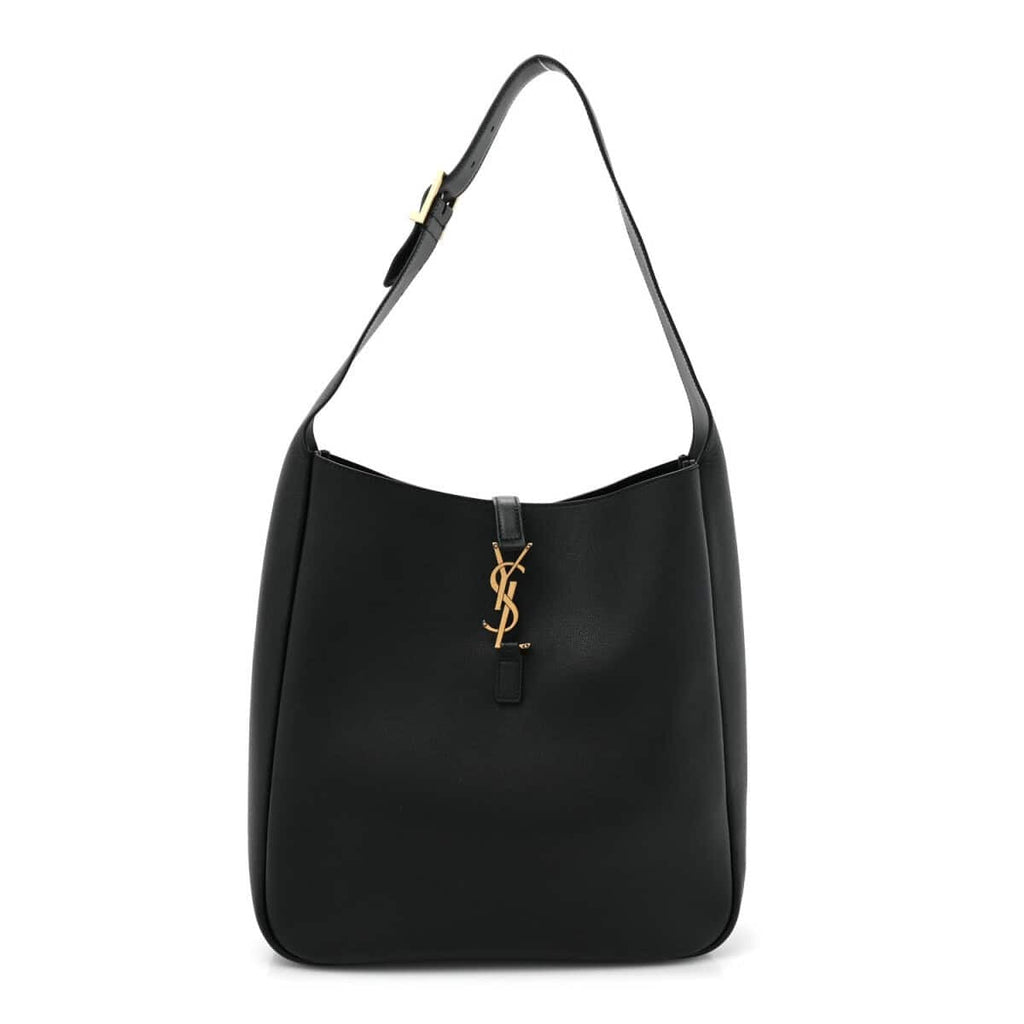 YVES SAINT LAURENT KLEINE HANDTASCHE AUS GENARBTEM LEDER