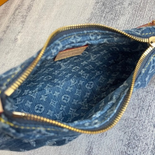 LOUIS VUITTON HANDTASCHE AUS MONOGRAMM DENIM